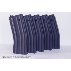 CELCIUS 130rds Magazine for M4 Series Training Weapon (5 Set)