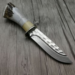 MOIRAI™ - Damascus Hunting Knife 